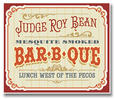 Carolina Judge Roy Bean Barbque