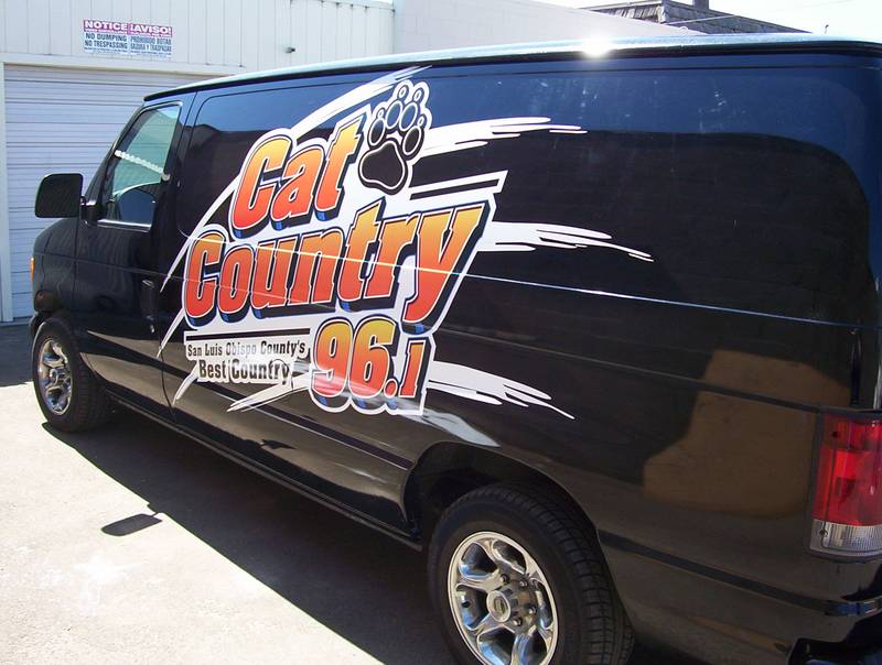 Cat Country 96.1 Van