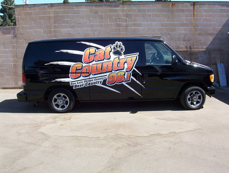 Cat Country 96.1 Van