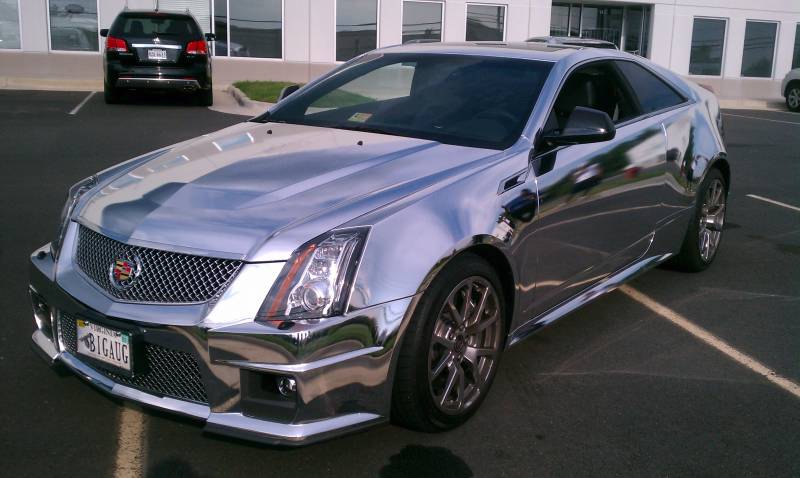 chrome cadillac