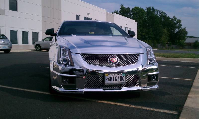 chrome cadillac