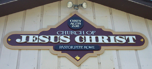 Church Sign