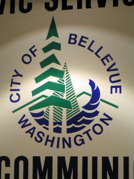 Closeup of 6' Hand Painted wall logo