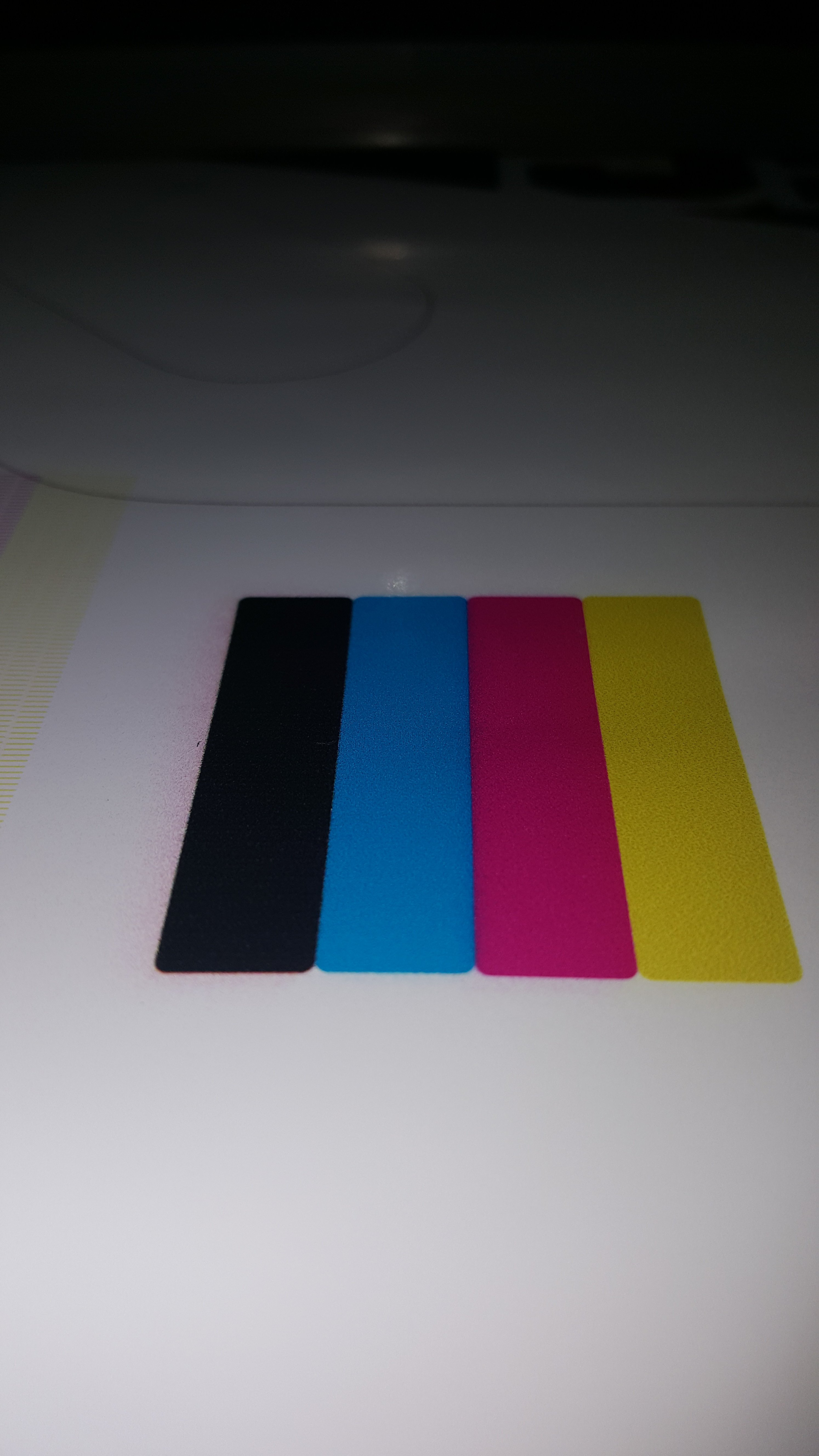 CMYK Block Overspray