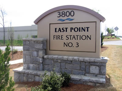 commerical entrance sign 005