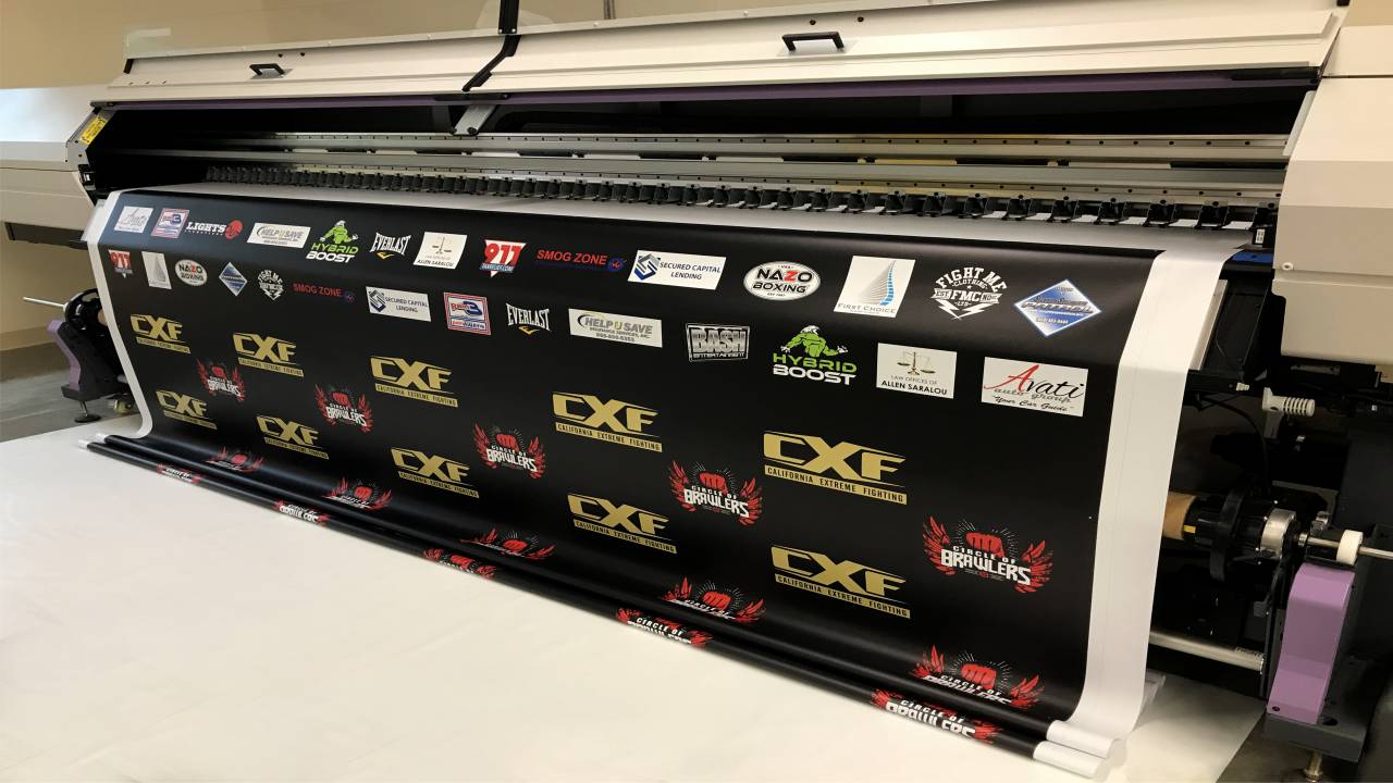 Custom Logo Banner Printing