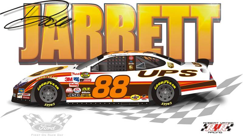 Dale Jarrett Illustration (2006)