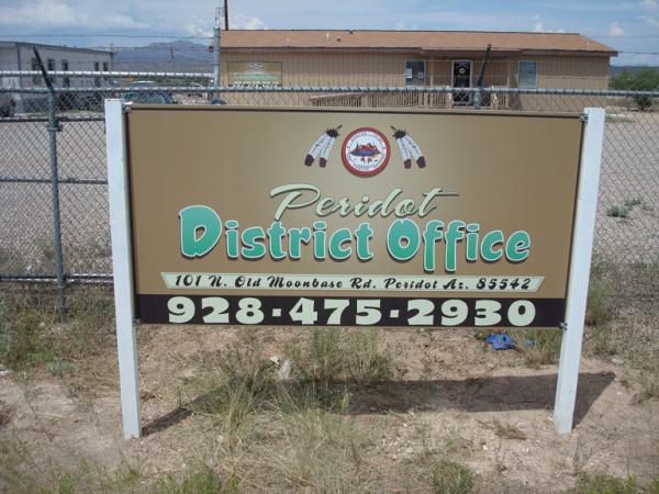 District Office Sign