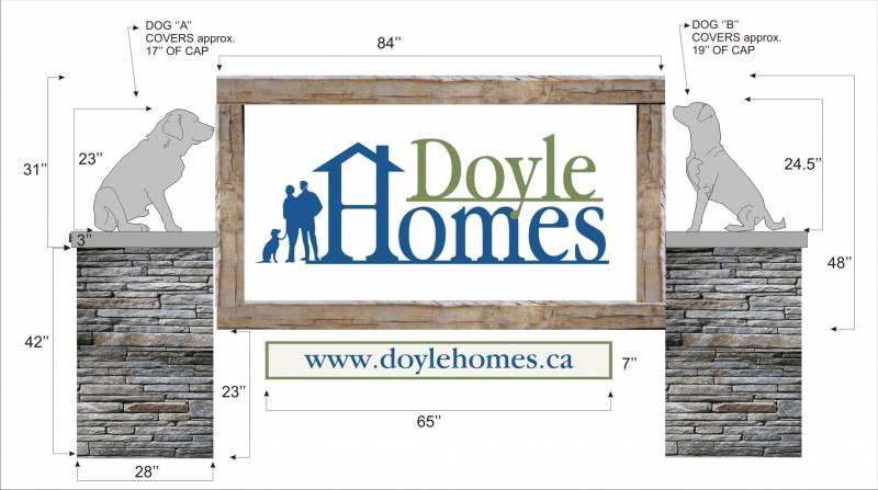 Doyle sign design