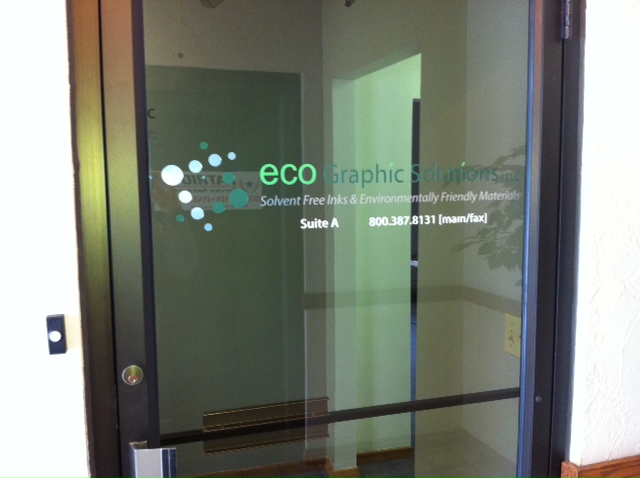 eco Door Graphic Printed/Diecut