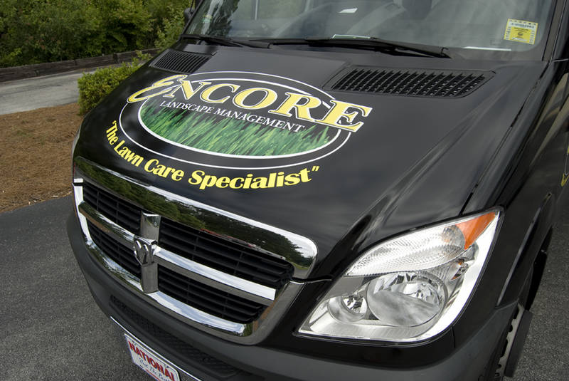 Encore Landscaping Truck Wrap