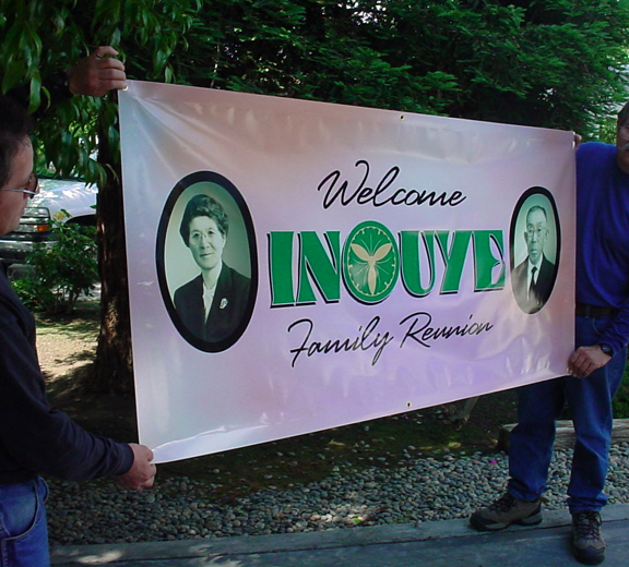 Family reunion banner