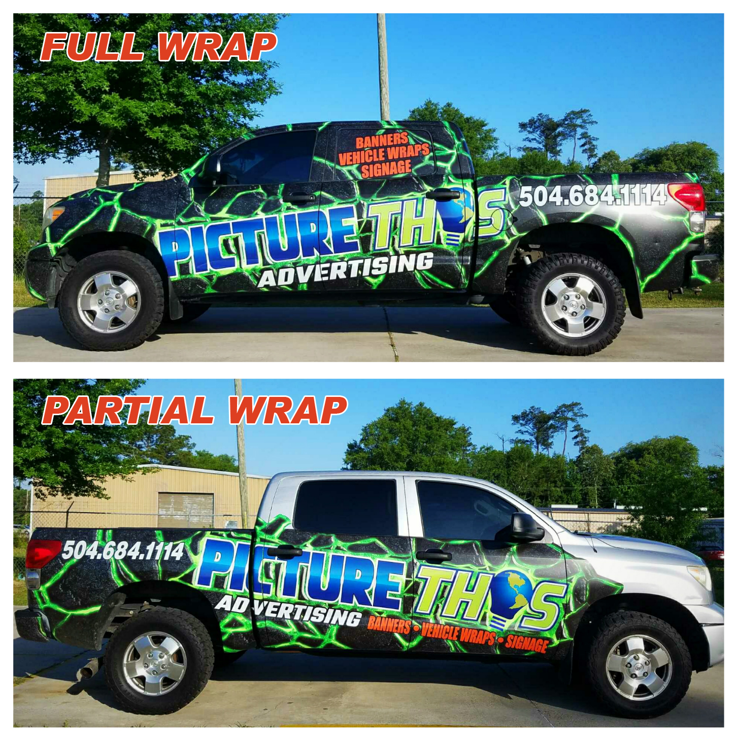 Full Wrap Vs Partial Wrap