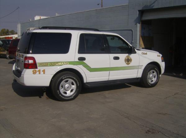 Gem Co. Fire Dept Printed Reflective and engine turned Gold.