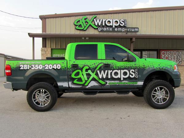 GFX Wraps Shop Truck