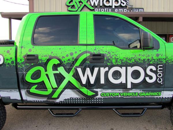 GFX Wraps Shop Truck