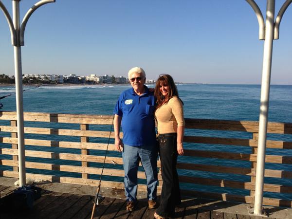 Gigi and Fred on Pier