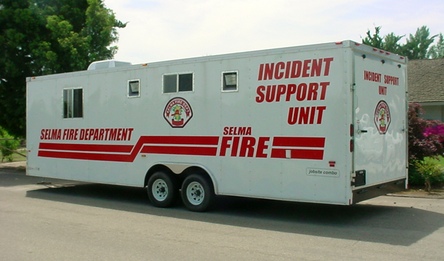 HazMat trailer for fire dept.