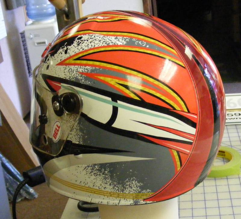 Helmet wrap