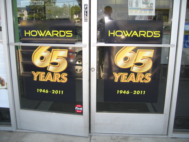 howards window decals