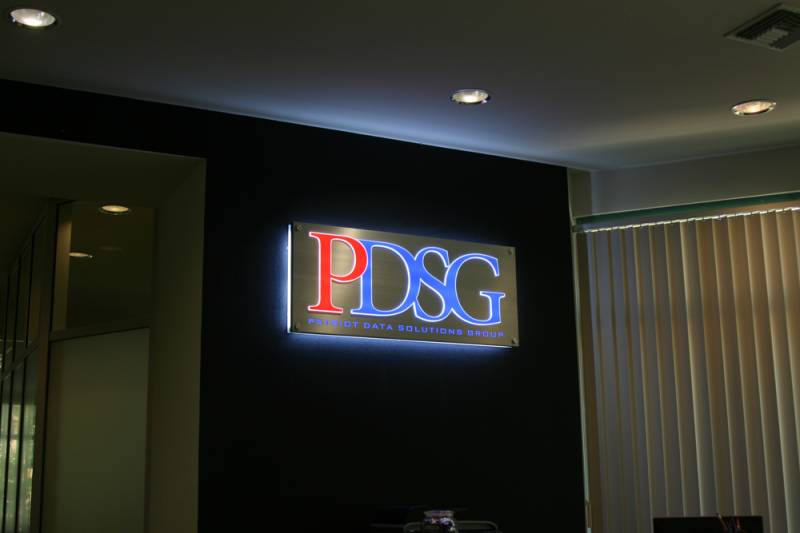 Interior Lobby Sign