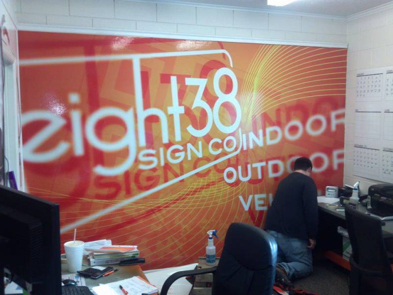 Interior Wall Wrap - Eight38 Sign Co.