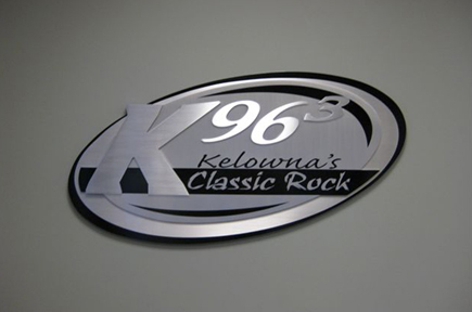 K 96.3 interior sign