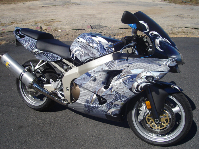 Kawasaki Semi-Wrap Graphics