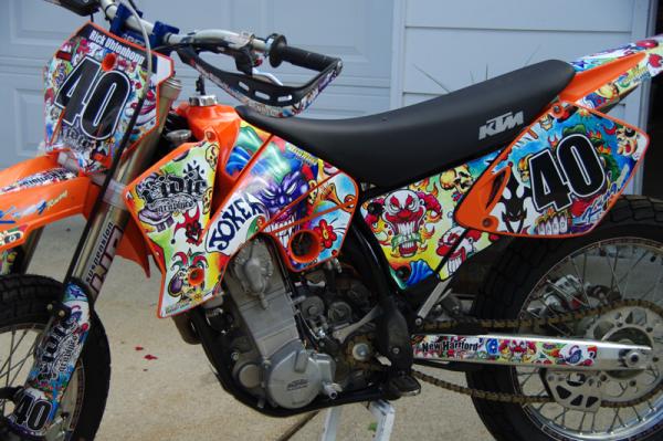 KTM 03 SX wrap