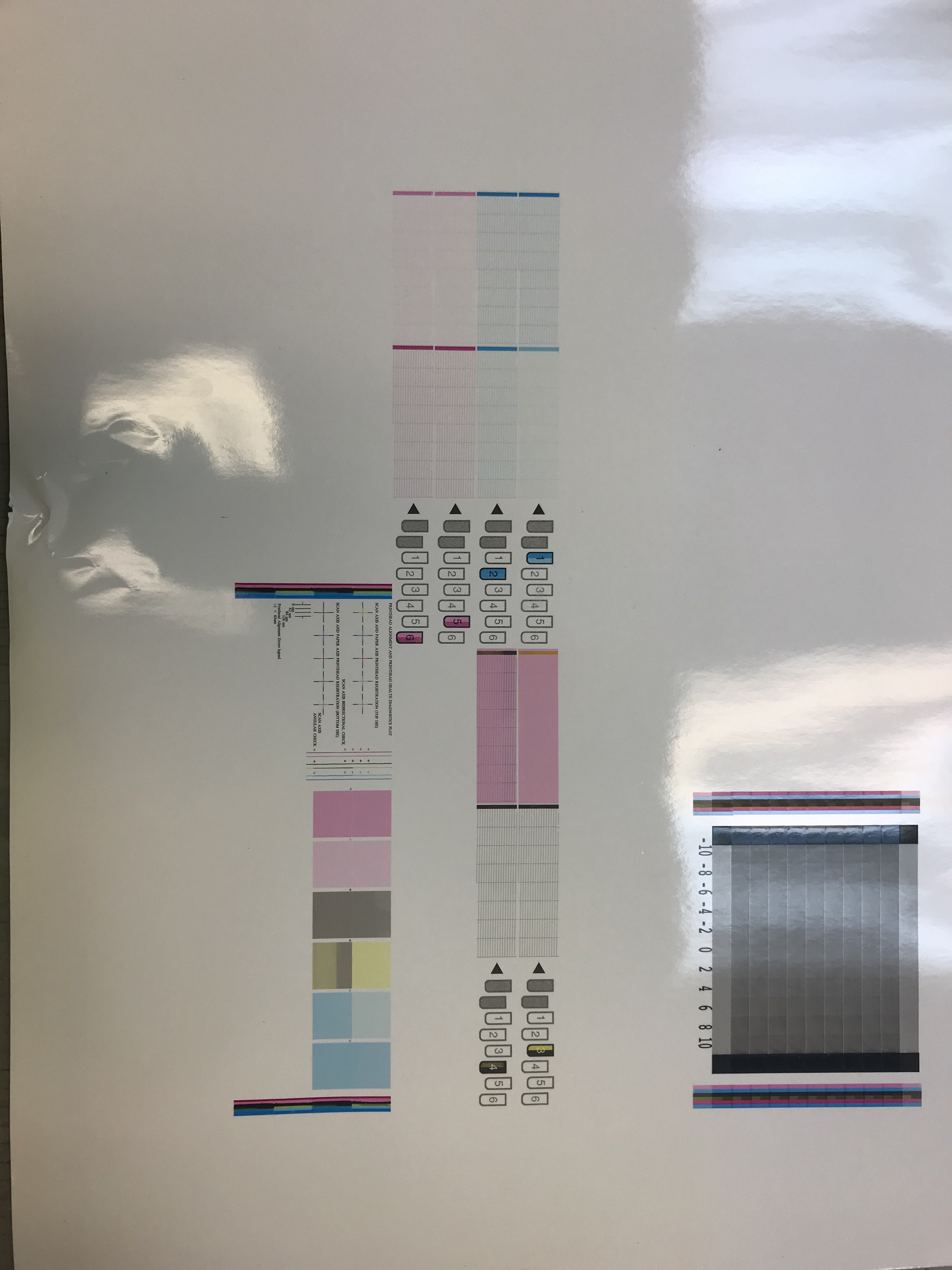 L26500: Yellow Printhead Problems