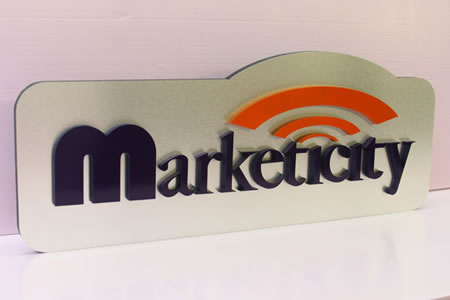 lobby display logo sign 021