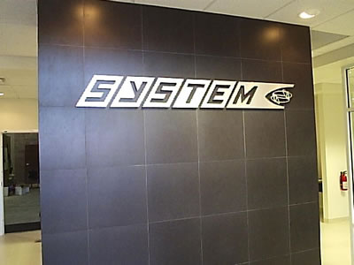 lobby display logo sign 028