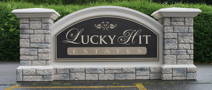 Lucky Hit Estates Monument