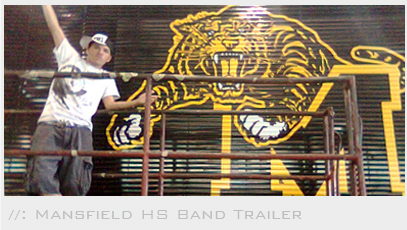 Mansfield HS Band Trailer
