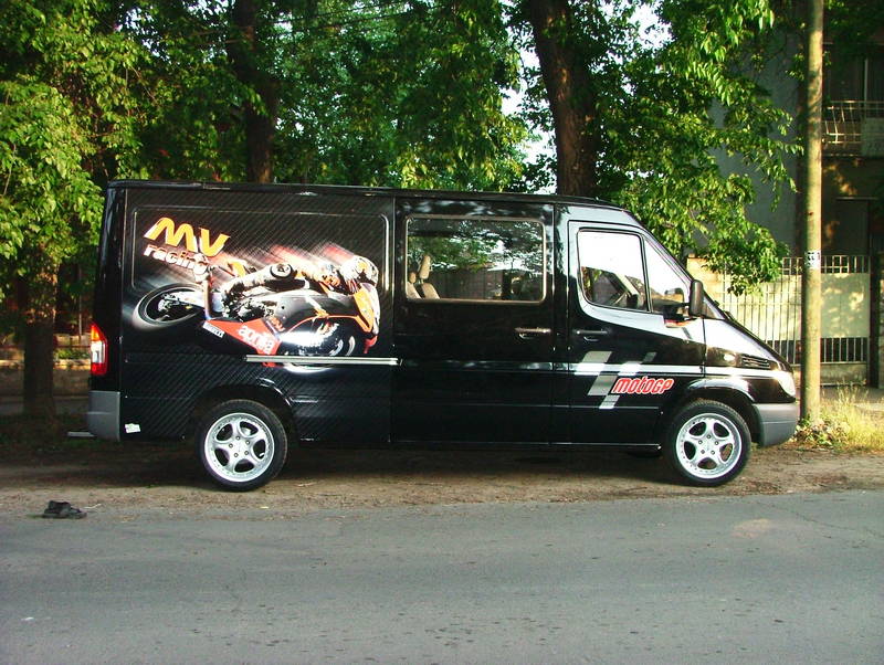 Merc Sprinter wrap