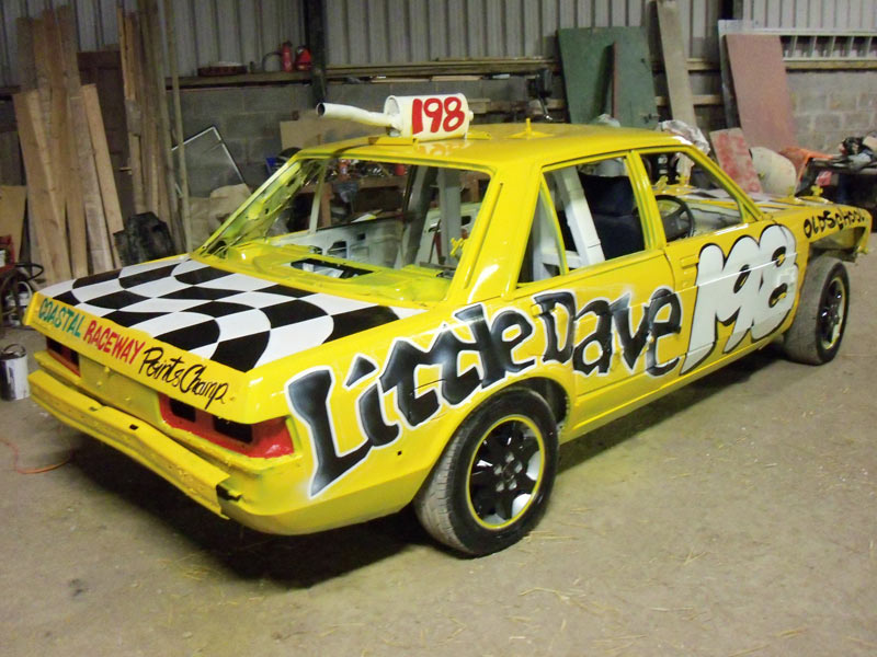 Mk2 Ford Granada - banger racing