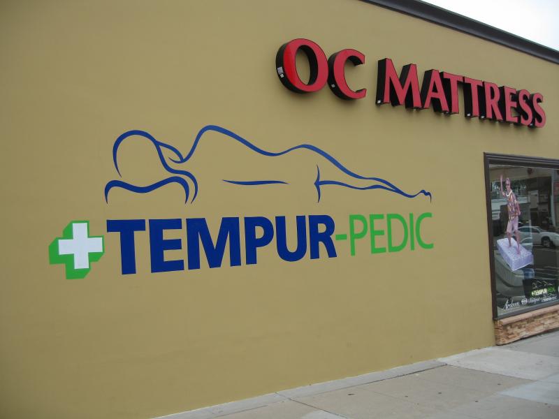 oc mattress sign