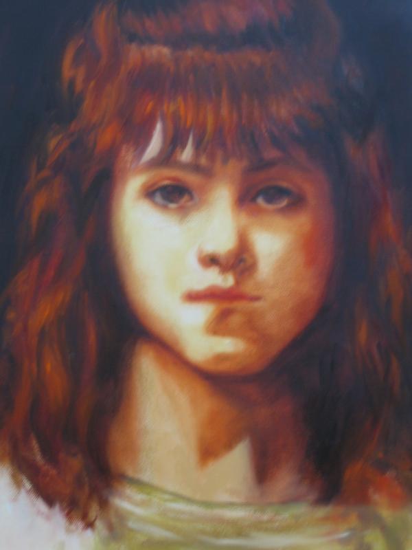 Oil Painting - Young Girl