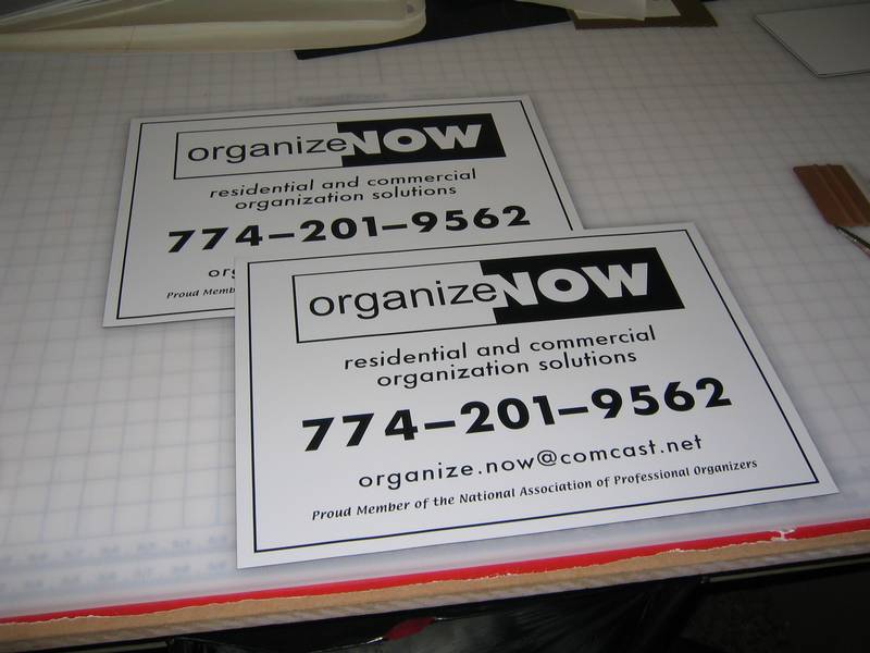 Organize Now magnets