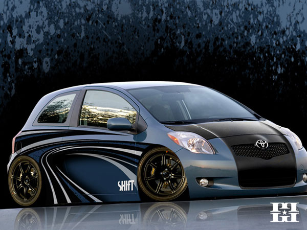 Partial wrap concept for Yaris