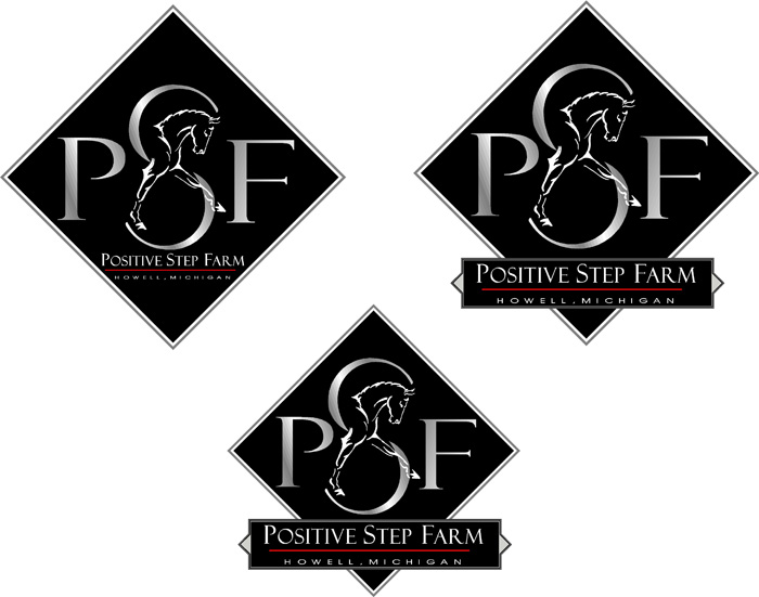 Positive Step Dressage LOGO