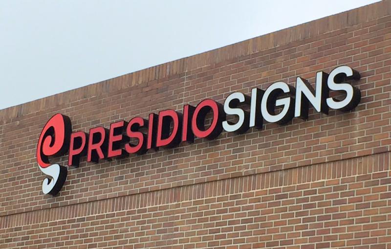 Presidio Signs Building Sign