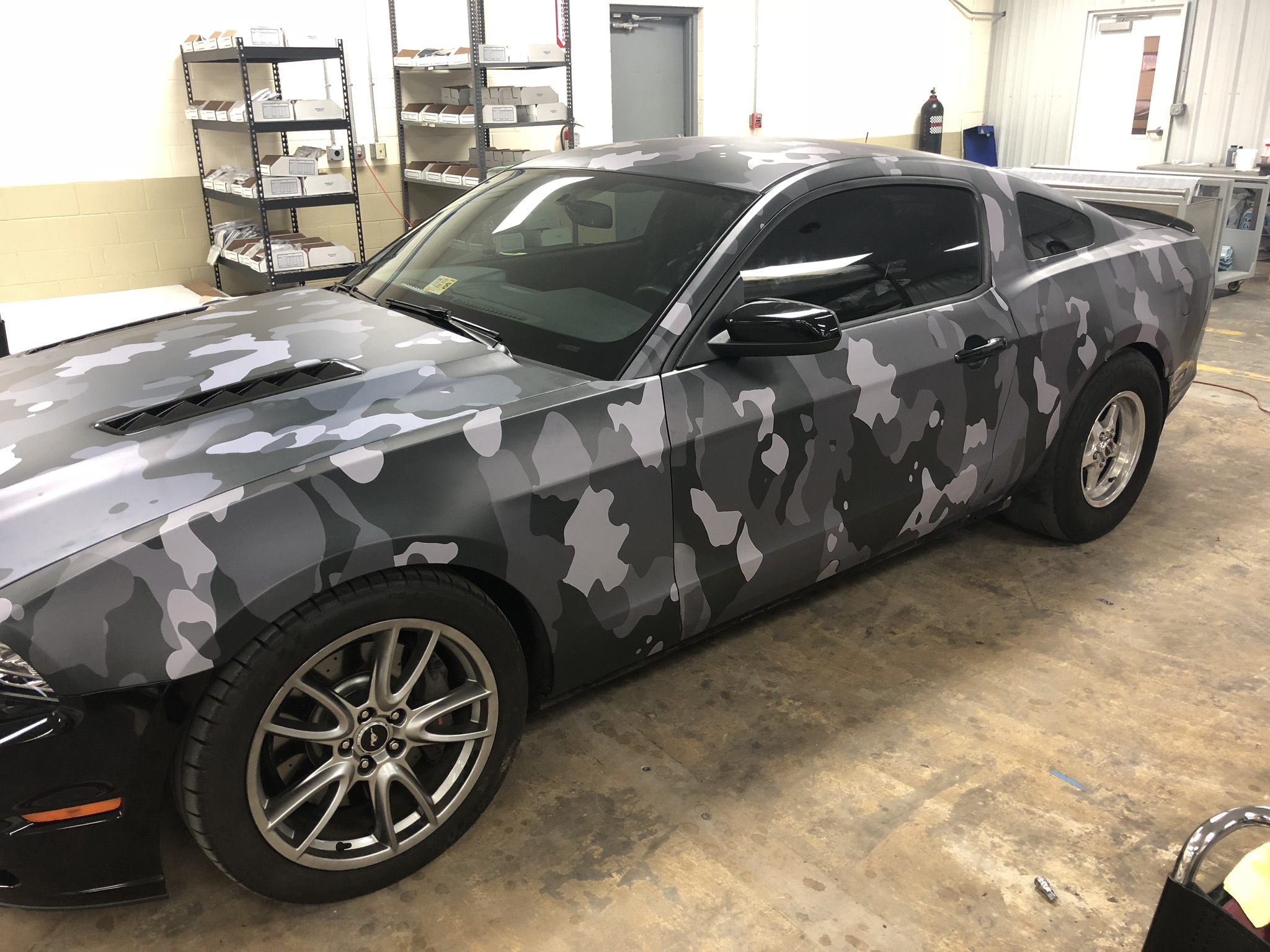 Pro-Graphx Camo Mustang