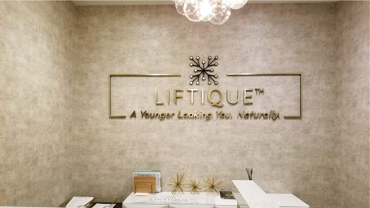 Reception sign, Acrylic Signs