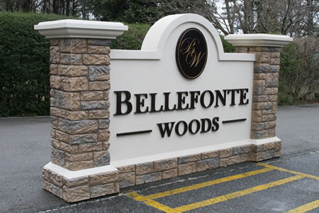 Residential Entrance Monument Sign