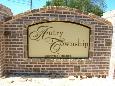 Residential Entrance Signs