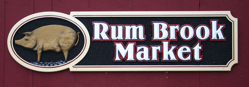 Rum Brook sign