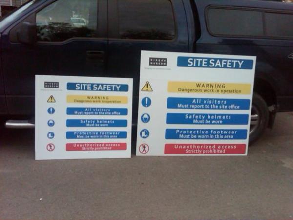 safety signs