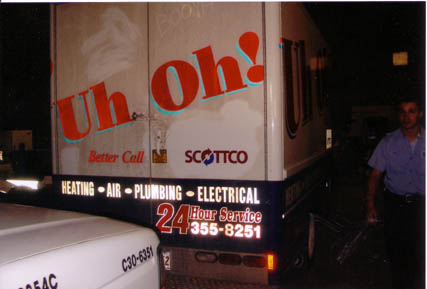 Scottco Isuzu Box Truck Rear.