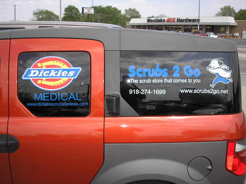 Scrubs logo and dickies medical